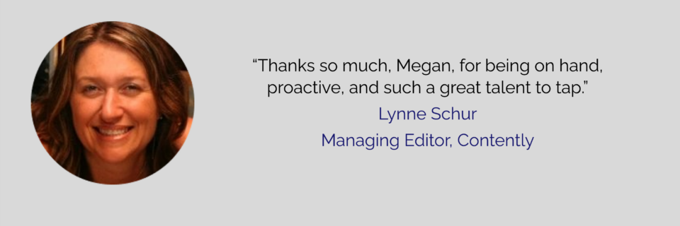 Testimonial – Lynne Schur – Contently